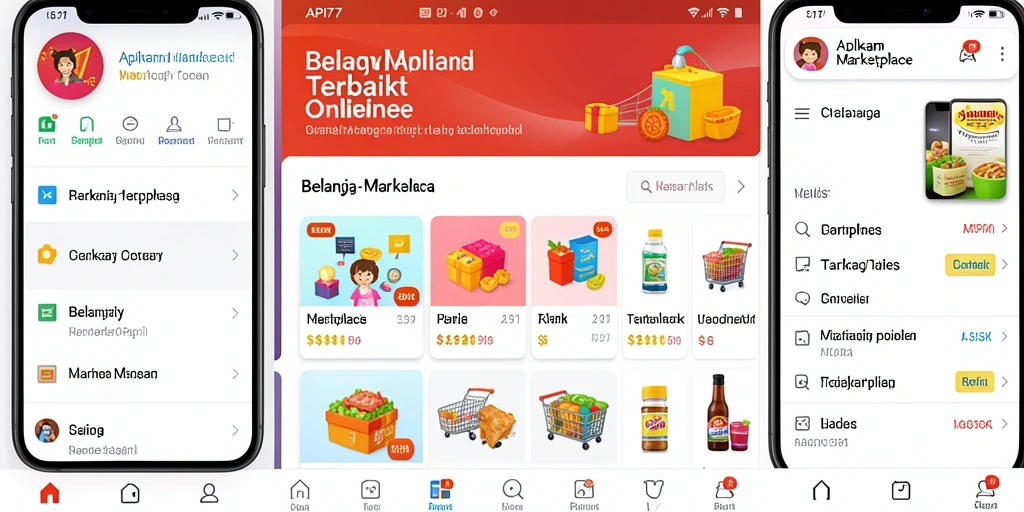 Tampilan antarmuka pengguna API77 yang modern dan mudah digunakan.