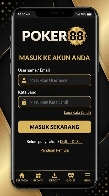Panduan Masuk Akun Poker88 untuk Pengguna Android