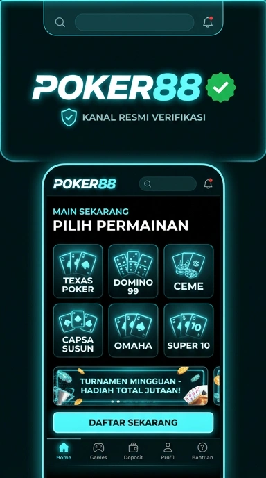 Halaman Resmi Unduh apk poker88 untuk Android
